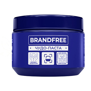 Чистящая паста д/уборки BRANDFREE очищающая/пятновыводитель д/твёрдых поверхностей 500г