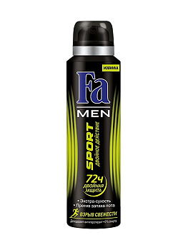 Дезодорант FA Double Power Буст 150мл д/муж