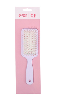 Расческа массажная №3 прямоуг АНАНАСИК 5,5*17,6±1см МИКС пакет QF 6073418