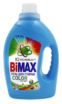 Гель д/стирки BiMAX Колор 1,3л