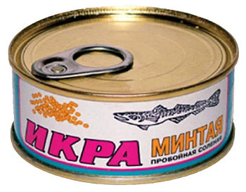 Икра минтая 100г ж/б Невод