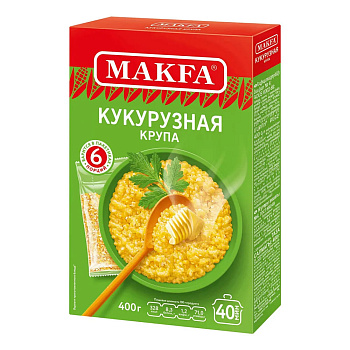Крупа кукурузная МАКФА 400г (5*80г)