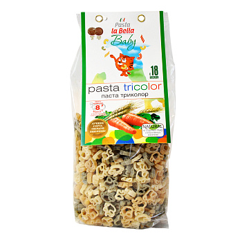 Макароны Pasta la Bella Триколор 250г