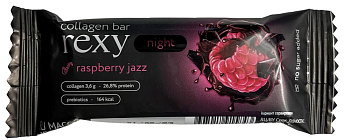 Батончик Rexy Night протеиновый RASPBERRY JAZZ с коллагеном 40г