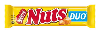 Батончик шоколадный NUTS мегабайт 66г