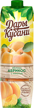 Нектар Дары Кубани Яблоко-абрикос 0,95л т/п