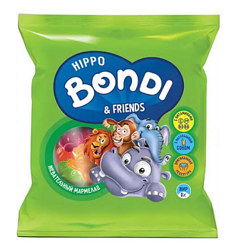 Мармелад жевательный БЕГЕМОТИК БОНДИ  Hippo 30г