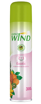 Освежитель GOLD WIND Экзотик 300мл