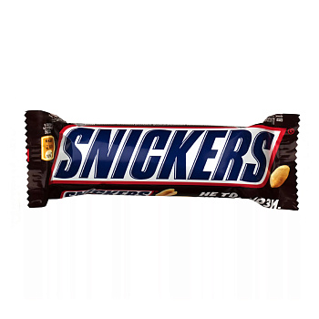 Батончик шоколадный SNICKERS 50,5г