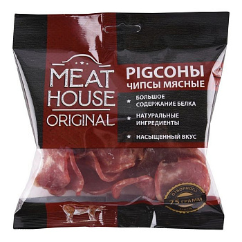 Чипсы Мясные MEAT HOUSE Классические с/к 50г