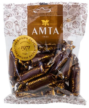 Конфеты АМТА шоколадно-ореховый батончик 200г