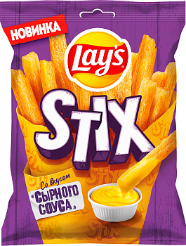 Чипсы LAYS Stix Сырный соус 50г