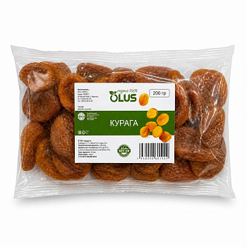 Курага (абрикос сушеный) OLUS 200г