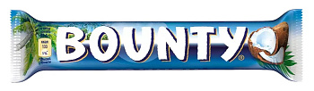 Батончик шоколадный Bounty 55г