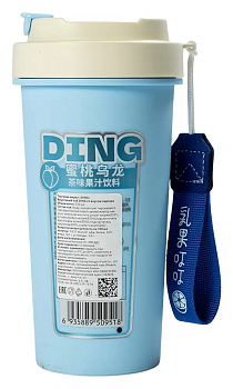 Чай фруктовый DING со вкусом персика 550мл п/б