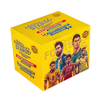 Леденец Карамель футболическая Sweet Candy Cards World football star с карточками 1г