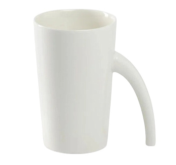 Кружка керамическая Доляна "Coffee Brea" 300мл цвет белый 10083567