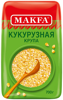 Крупа кукурузная Макфа 700 гр  