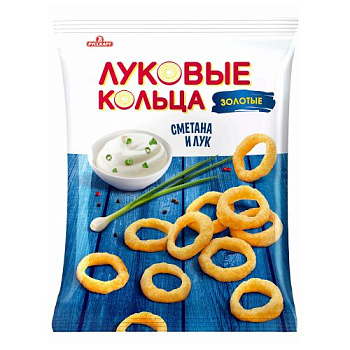 Луковые кольца Русскарт Лук и сметана 90г