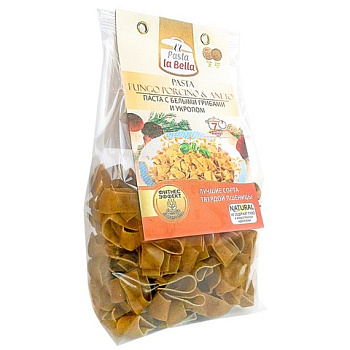 Паста PASTA LA BELLA с белыми грибамии и укропом 250г