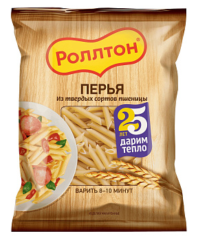 Макаронные изделия РОЛЛТОН Перья 400г