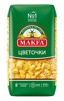 Макаронные изделия МАКФА Цветочки 450г