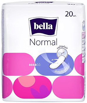 Прокладки BELLA Normal б/крыл. soft 20шт