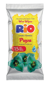 Салфетки влажные RIO Фрукты 15шт