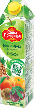 Сок САДЫ ПРИДОНЬЯ мультифрукт 1л т/п