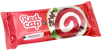 Рулет ЯШКИНО REDCAP слив.сыр Маскарпоне 200г