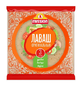 Лаваш MISSION Оригинальный 270г 30см