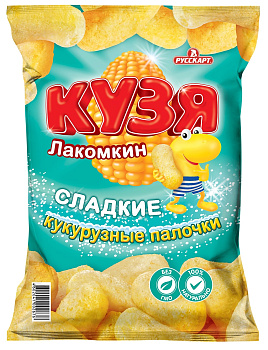 Палочки кукурузные Кузя Лакомкин 38г
