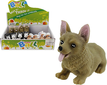 Игрушка-антистресс Собака 4х8х6,5см 3162