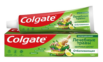 Зуб.паста COLGATE Лечебные травы отбеливающая 100мл 89047