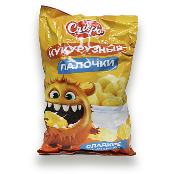 Палочки кукурузные CRISPO сладкие 150г