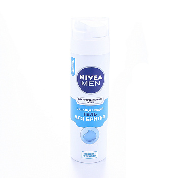 Гель д/бритья NIVEA охлаждающ. д/чувств. кожи 200мл