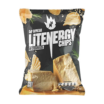 Чипсы LIT ENERGY Сыр Пармезан 120г