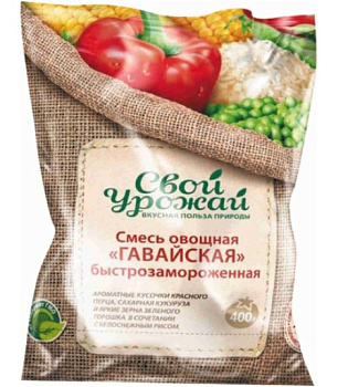 Смесь ПРОСТО НАТУРАЛЬНО Гавайская 400г