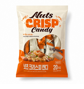 Конфеты CRISP NUTS с арахисом 200г