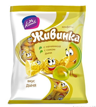 Конфеты КОНТИ Живинка дыня 250г