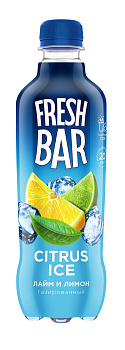 Напиток Fresh Bar Цитрус Айс с/газ 0,48л п/б
