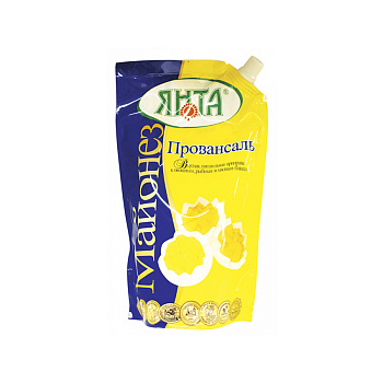 Майонез ЯНТА Провансаль 200г дой-пак 