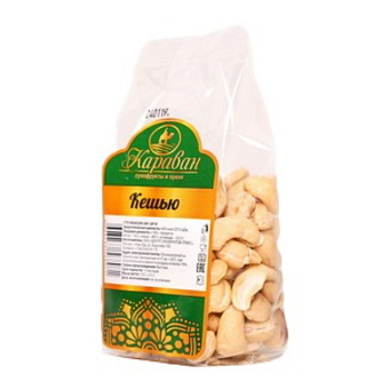 Кешью КАРАВАН сырой 150гр