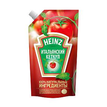 Кетчуп HEINZ Итальянский 320г д/п 
