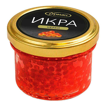 Икра зернистая ТРИ КИТА нерки Гурман 100г с/б