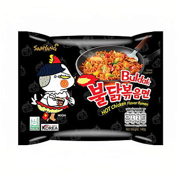 Лапша б/п Samyang со вкусом курицы острая 140г
