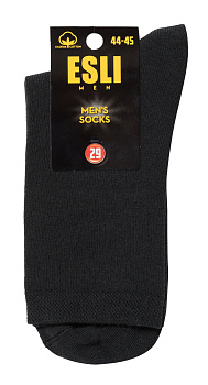 Носки муж CONTE esli черный 19с145 р25