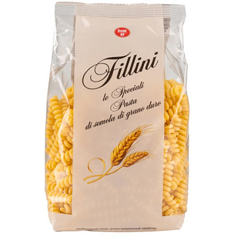 Макаронные изделия FILLINI Фузилли 450г. группа  А  