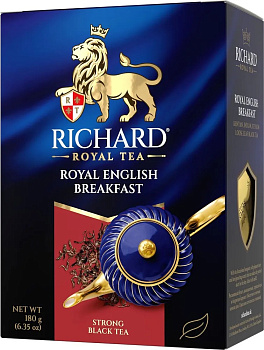 Чай RICHARD Роял Инглиш Брекфаст 180г