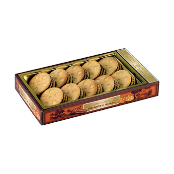 Печенье BISCOTTI шокко глазирован 265г